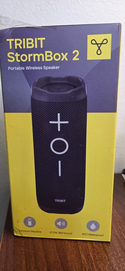 ​Tribit StormBox 2 Portable Bluetooth Speaker (Purple) - Brand New In Box