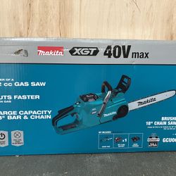 Makita 40v XGT 18” Chainsaw