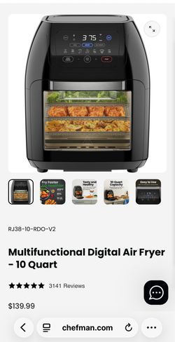 Chefman Air Fryer - 10 qt