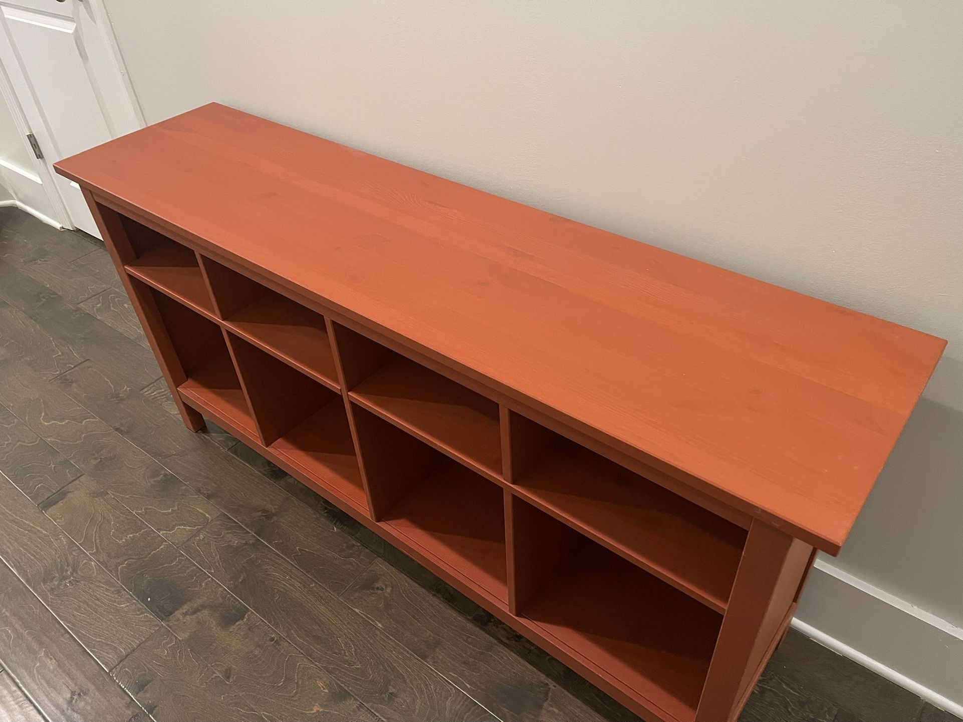Rust Colored Shelving