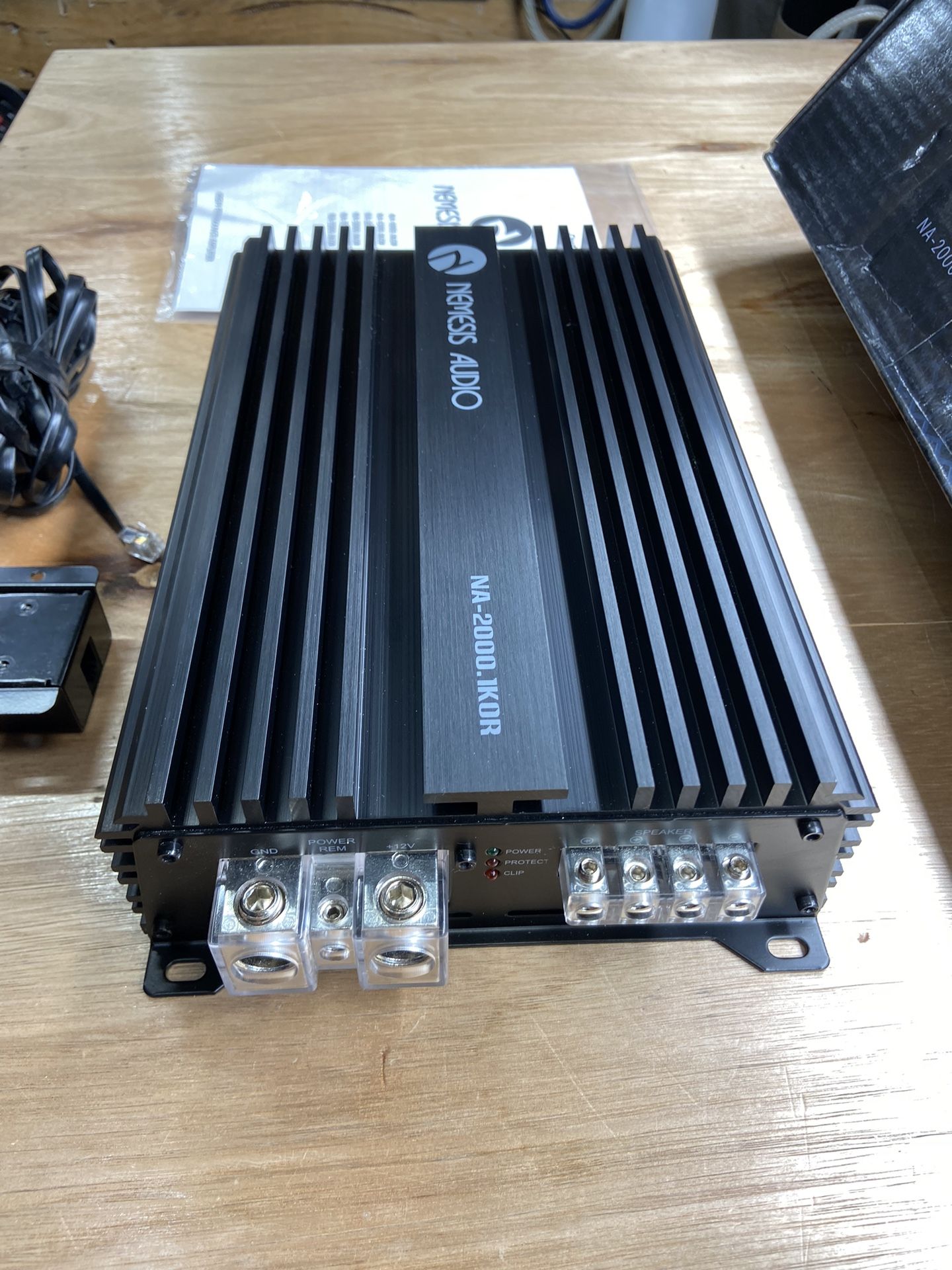 nemesis audio korean series amp 2000 rms @1 ohm