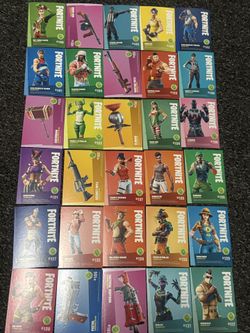 Panini Fortnite Epic Games 100 Series #1 and #2 cards (200 total)