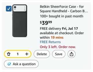 Belkin SheerForce Case for Square Handheld