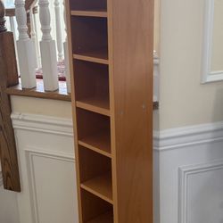 Tall Wood Organizer
