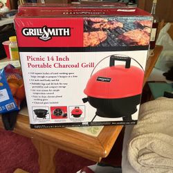 Portable Charcoal Grill 