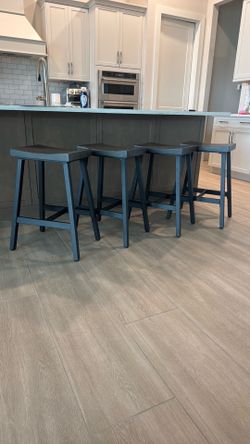4 bar stools 26” height