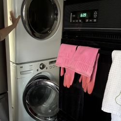 LG washer and dryer