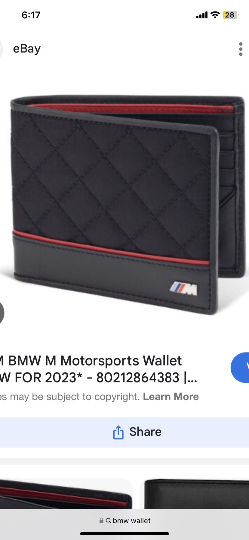 BMW Wallet 