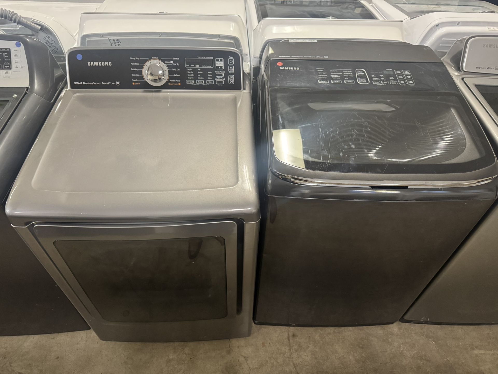 Samsung Washer And Dryer Set $599