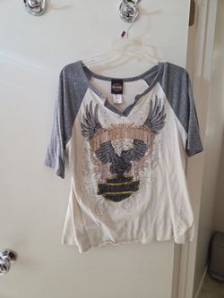 Harley-Davidson Women's Raglan Graphic Tee