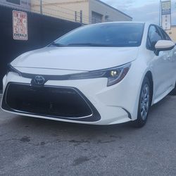 2020 TOYOTA COROLLA LE ECO SEDAN 4D 1.8L WHITE COLOR