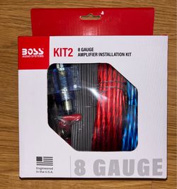 Boss Audio Systems Kit2 8 Gauge Amplifier Installation Kit