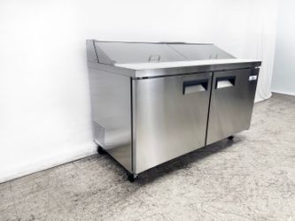 60 inches top two door Sandwich Prep Table NSF SCL2-60-E