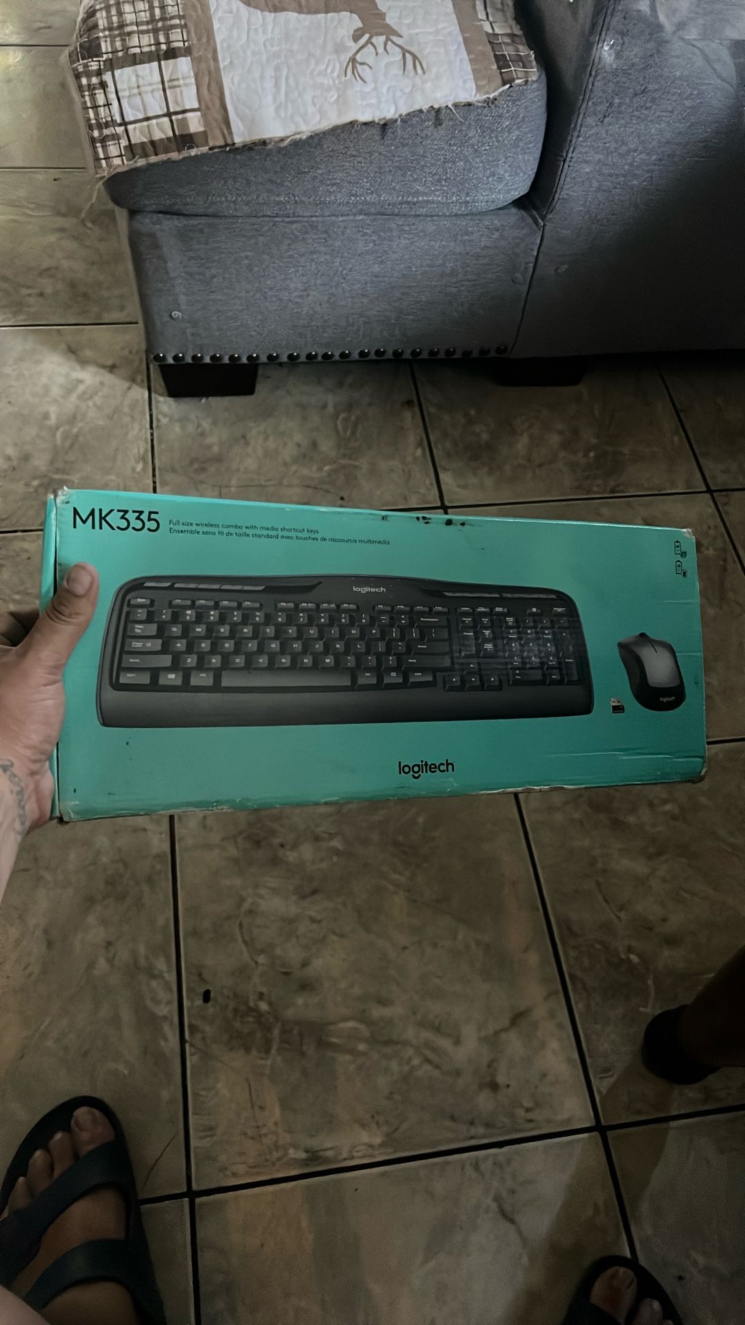 Wireless Keyboard & Mouse Combo