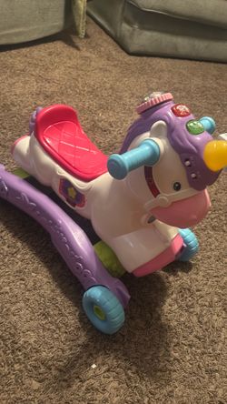 Vtech unicorn ride on