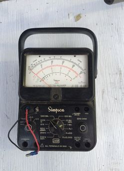 VOLT-OHM-MILLIAMMETER