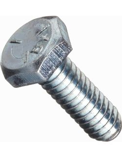 3/8-16 x 1 in Steel Hex Head Machine Bolts 200 Pack