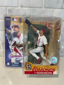 McFarlane Toys MLB Series 6 (2003) Jim Edmonds St. Louis Cardinals Figure Sealed