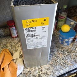 50 lbs of 7018 1/8 welding rod