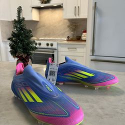 ADIZERO F50 ELITE LACELESS FG 'CELESTIAL VICTORY PACK