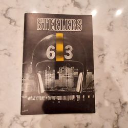1963 Pittsburgh Steelers Media Guide