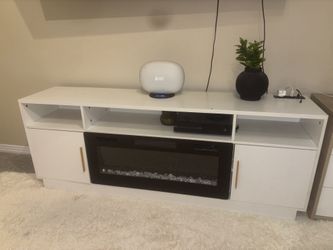 White Tv Stand