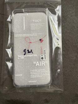 Clear Nike “off white” Style Phone Case (no Swoosh) For Samsung Galaxy S21