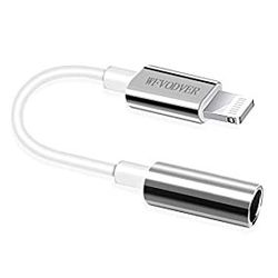 Lot Of 2 Headphones Adapter Lightning to 3.5mm Adapter 