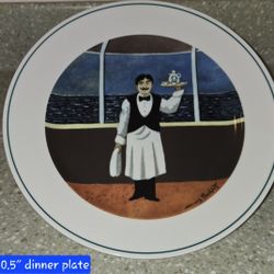 Guy Buffet "Tea Time" Dinner Plate
