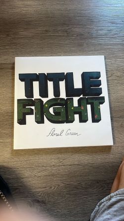 Title Fight Floral Green Vinyl