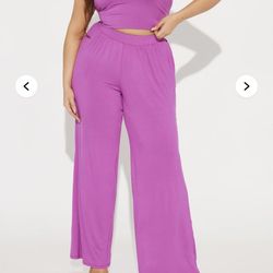 Fashion Nova Pink Set Plus Size 1X