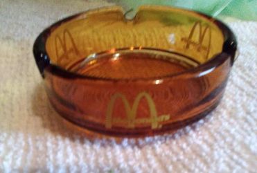 McDonald's ashtray from the 1970's.