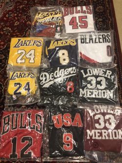 Stitched Sports Jersey’s