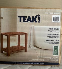 Teak Haus Bench