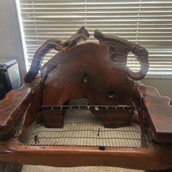 Burlwood Love Seat 