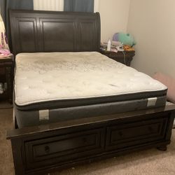 Queen Bed And Bed frame