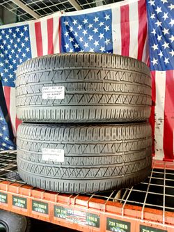 ✅ 285/40R22 CONTINENTAL CROSSCONTACT LX SPORT ALL SEASON NICE USED TIRES 285 40 22