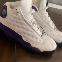 Air Jordan 13 Retro GS lakers 