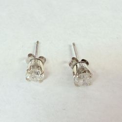 14K Gold Diamond Earrings