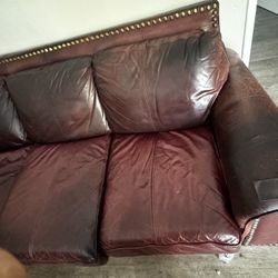Leather Sofa 