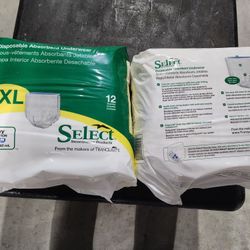 Disposable Underwear 2XLG 