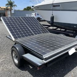 Solar Generator Trailer (With plates And Title)