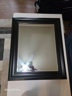 Rectangle Wall Mirror with surrounding frame