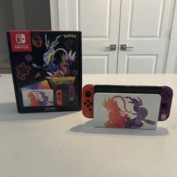Nintendo Switch Special Edition Pokémon Scarlet And Violet Edition