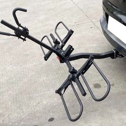 New in Box $115 Heavy-Duty (2 Bike Rack) Wobble Free Tilt Electric Bicycle Carrier 160 lbs Max, 2” Hitch 