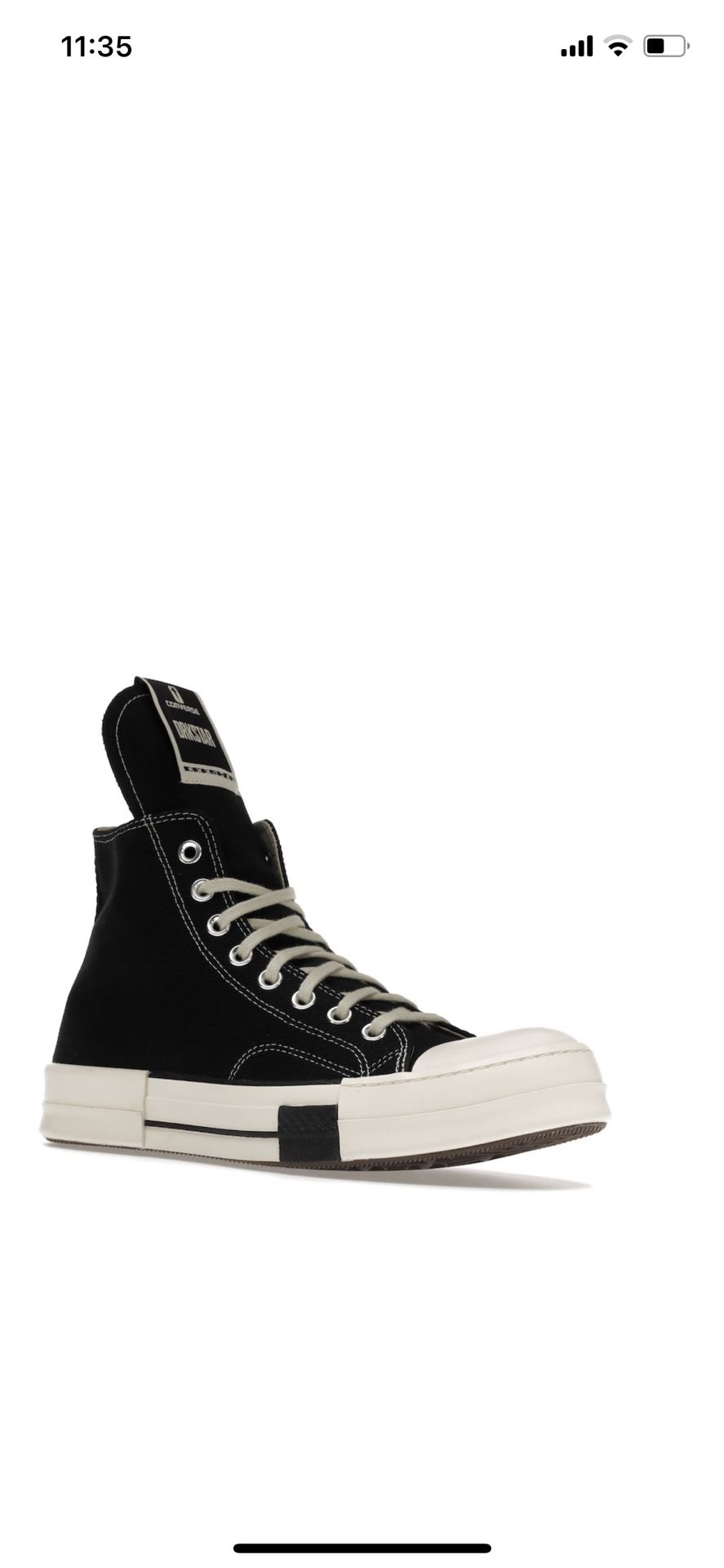 Converse DRKSTAR Hi Rick Owens
