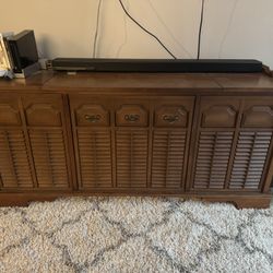 Antique Stereo Cabinet 