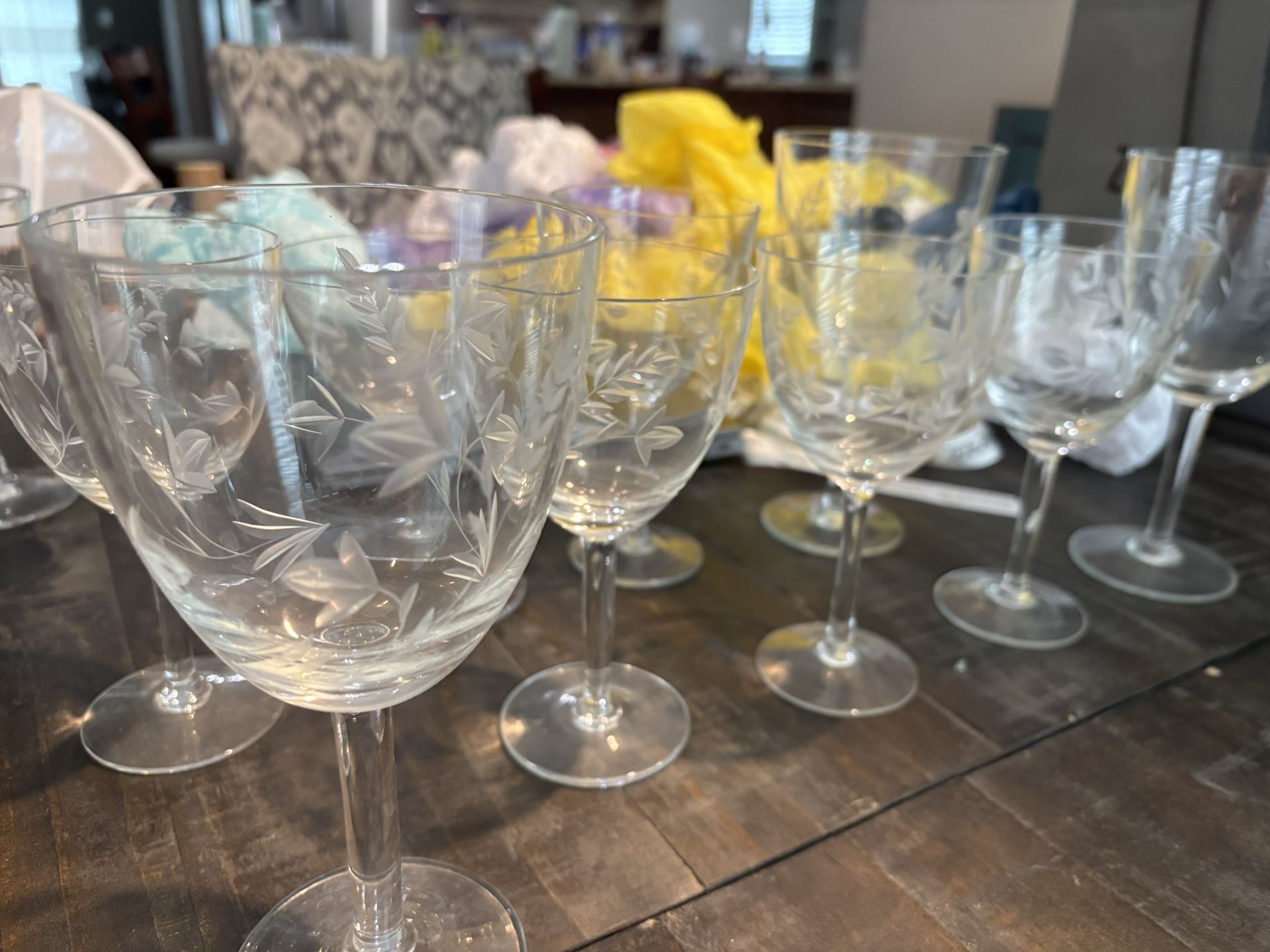 Etched Glassware