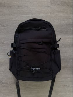 SS25 supreme black backpack