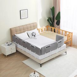 Toddler Bed Safety Rail – 78.7” Extra Long Foam Padded Guard